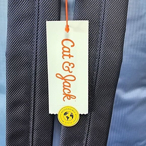 Kids' 16" Colorblock Ripstop Backpack | Cat & Jack™ Blue - Picture 7 of 12